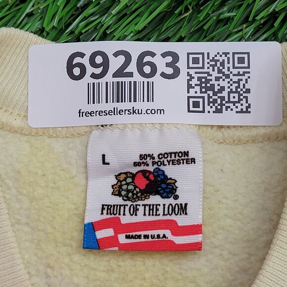 Vintage 1988 South-Bristol Sweatshirt Womens Large 21x22 USA - Picture 7 of 14